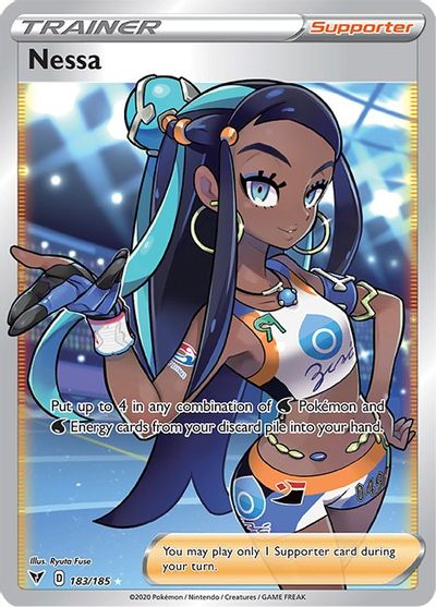 Nessa (Full Art) card art
