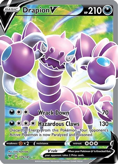 Drapion V (Full Art) card art