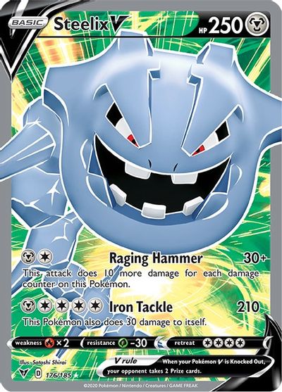 Steelix V (Full Art) card art