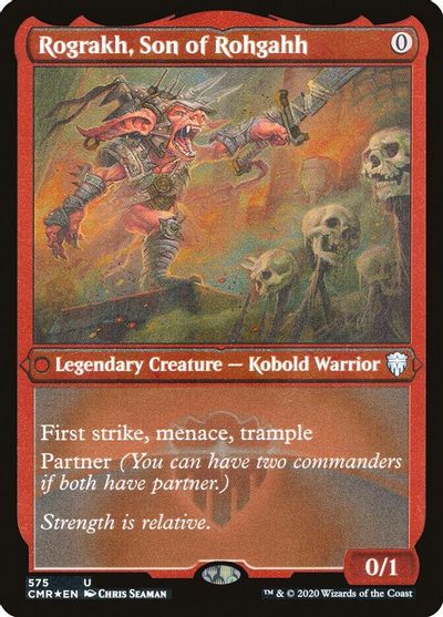 Rograkh, Son of Rohgahh (Foil Etched) card art
