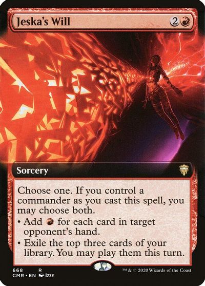Jeska's Will (Extended Art) card art