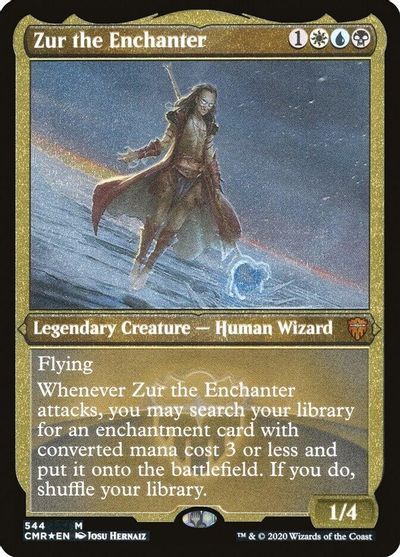 Zur the Enchanter (Foil Etched) card art