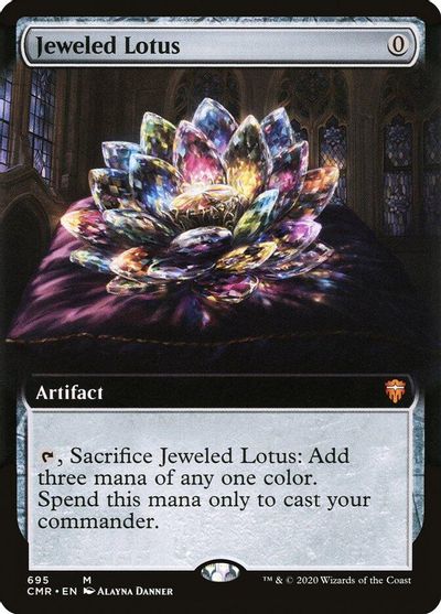 Jeweled Lotus (Extended Art) card art