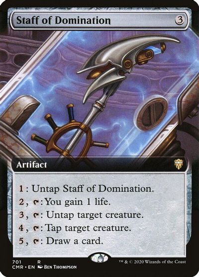 Staff of Domination (Extended Art) card art