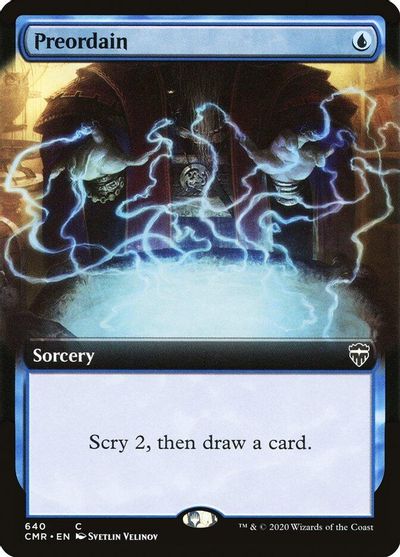 Preordain (Extended Art) card art