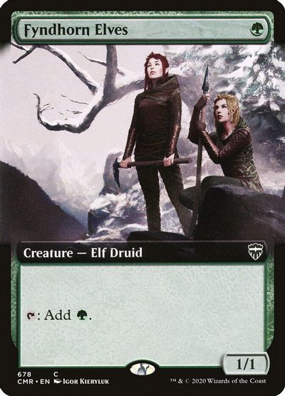 Fyndhorn Elves (Extended Art) card art