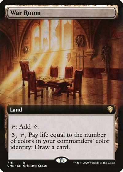War Room (Extended Art) card art