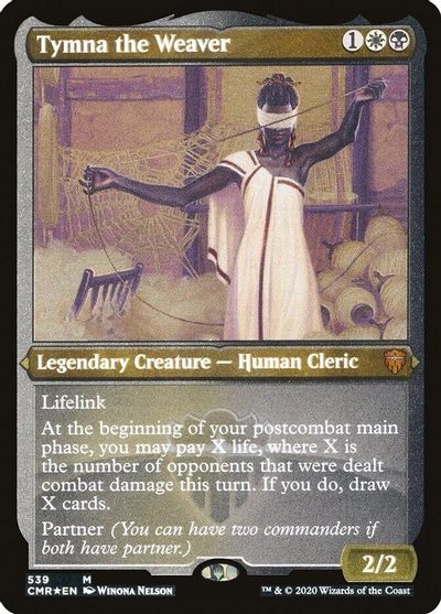 Tymna the Weaver (Foil Etched) card art