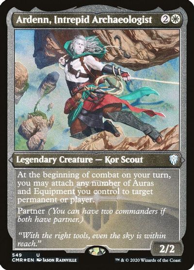 Ardenn, Intrepid Archaeologist (Foil Etched) card art