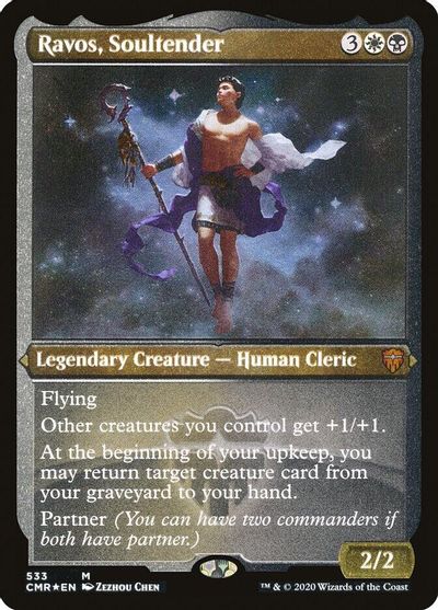 Ravos, Soultender (Foil Etched) card art
