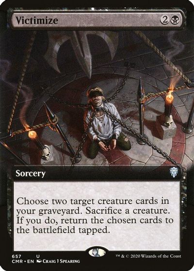 Victimize (Extended Art) card art