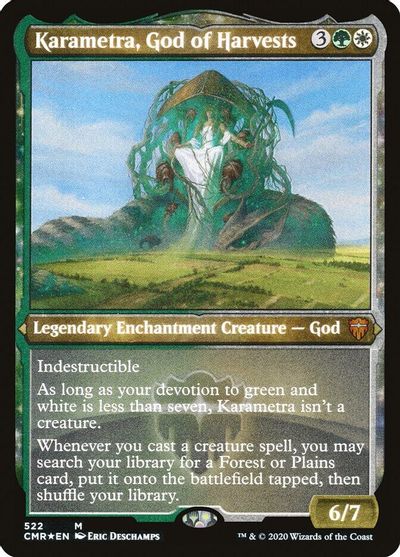 Karametra, God of Harvests (Foil Etched) card art
