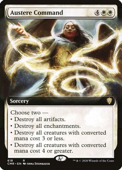 Austere Command (Extended Art) card art