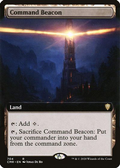 Command Beacon (Extended Art) card art