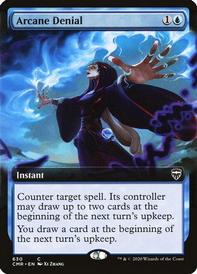 Arcane Denial (Extended Art) card art