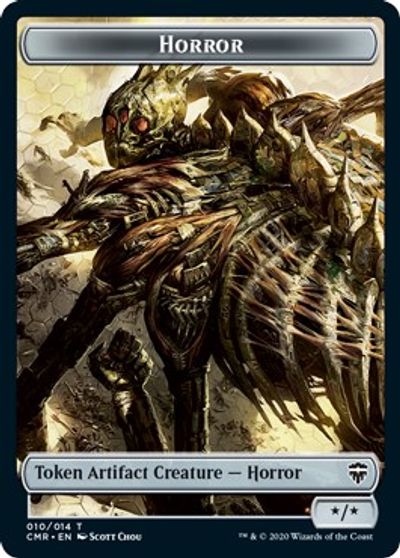 Horror Token card art