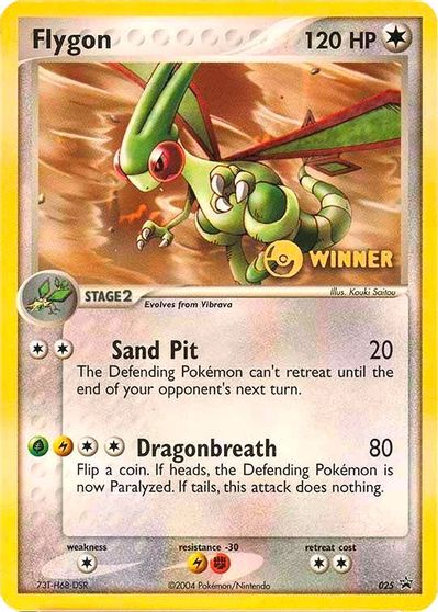 Flygon - 025 (e-League) [Winner] card art