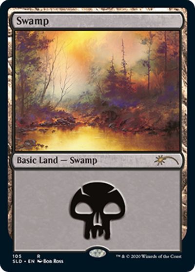 Swamp (105) (Bob Ross) card art
