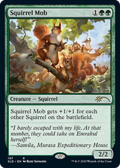 Squirrel Mob card art