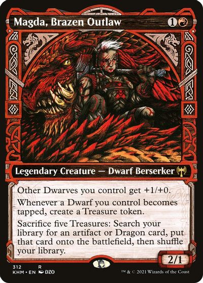 Magda, Brazen Outlaw (Showcase) card art