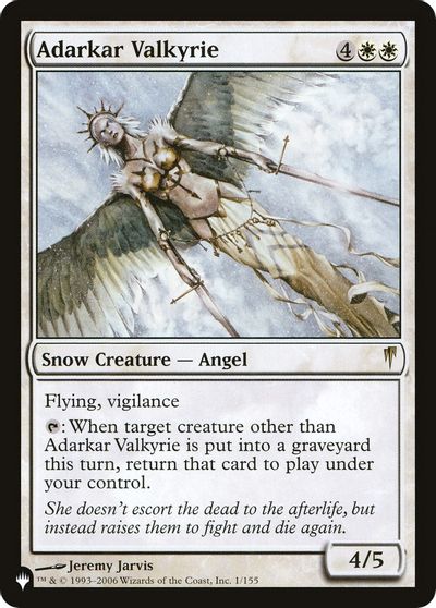 Adarkar Valkyrie card art