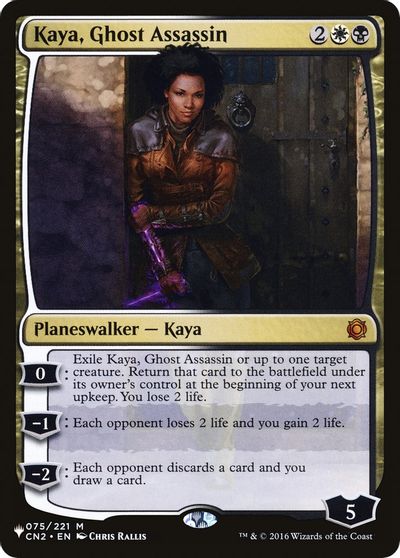 Kaya, Ghost Assassin card art