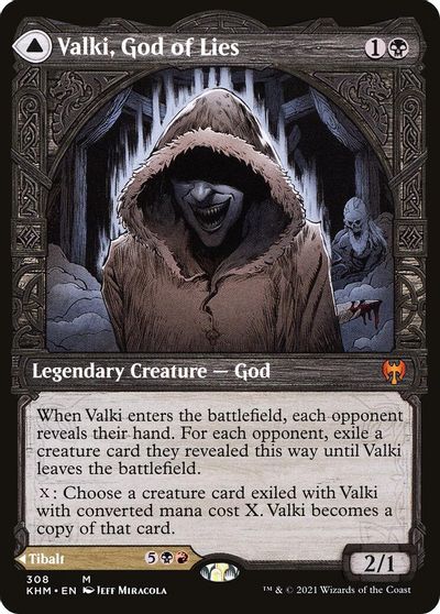 Valki, God of Lies (Showcase) card art