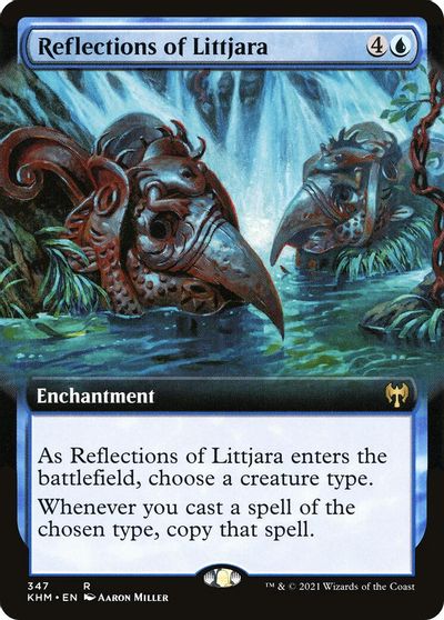 Reflections of Littjara (Extended Art) card art