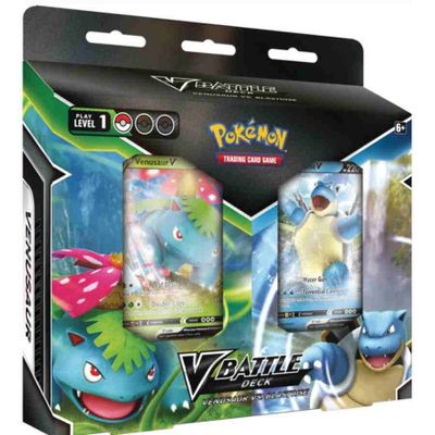 V Battle Deck Bundle [Venusaur V/Blastoise V] card art