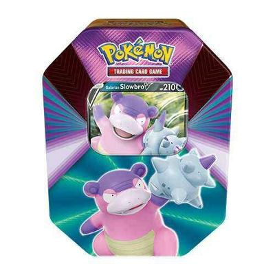 V Forces Tin [Galarian Slowbro V] card art