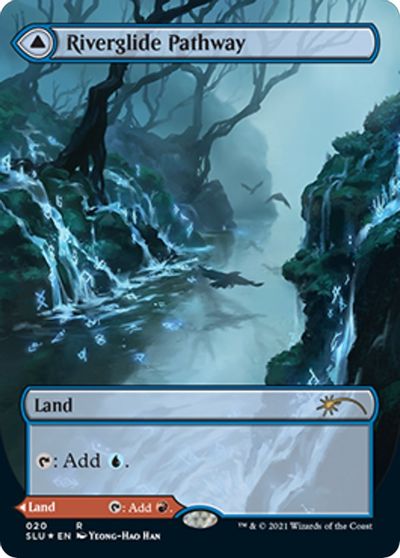 Riverglide Pathway (Borderless) card art
