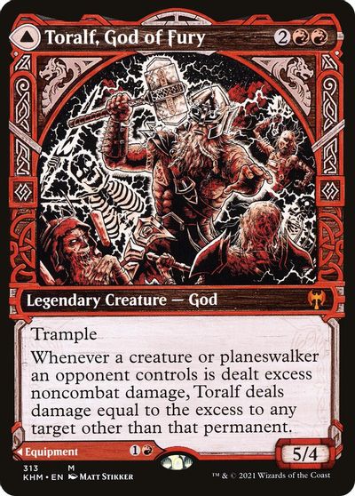 Toralf, God of Fury (Showcase) card art