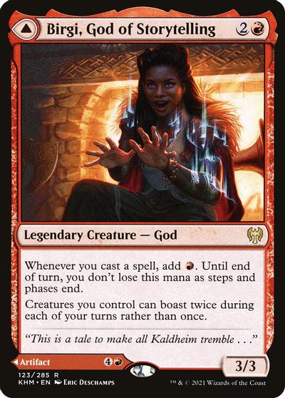 Birgi, God of Storytelling card art