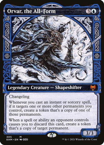 Orvar, the All-Form (Showcase) card art