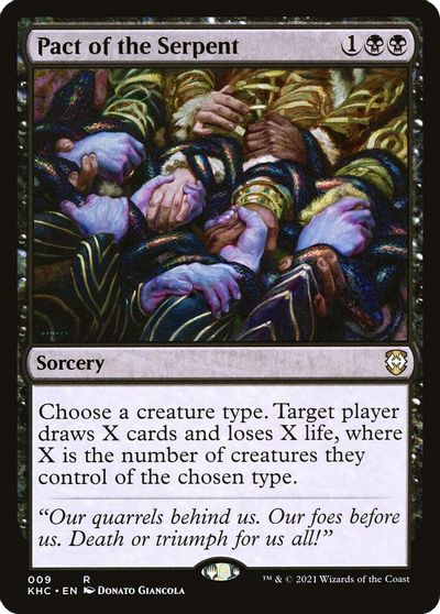 Pact of the Serpent card art