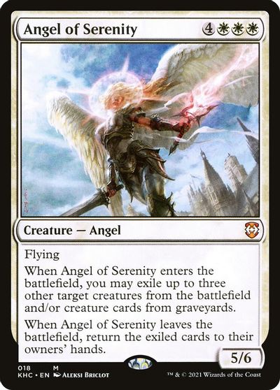 Angel of Serenity card art
