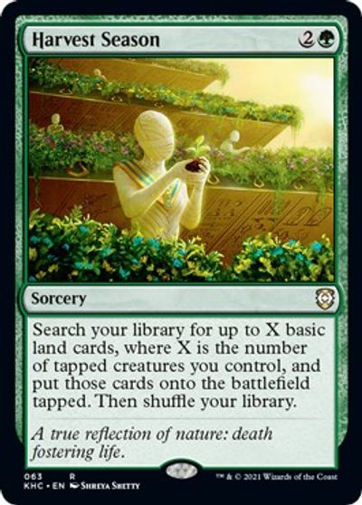 Harvest Season card art