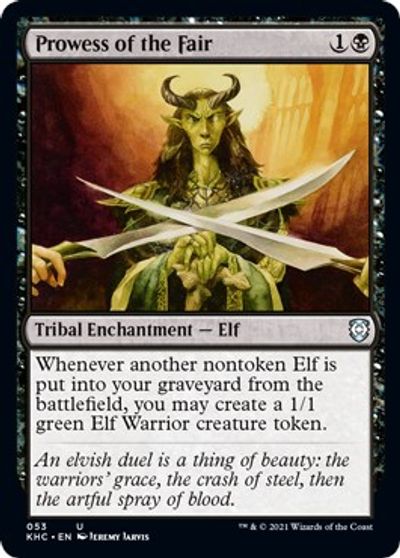 Prowess of the Fair card art