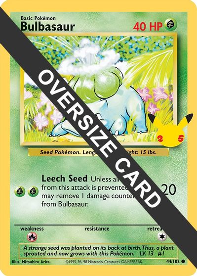 Bulbasaur card art