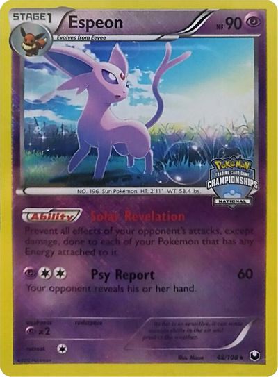 Espeon - 48/108 (National Championships) card art