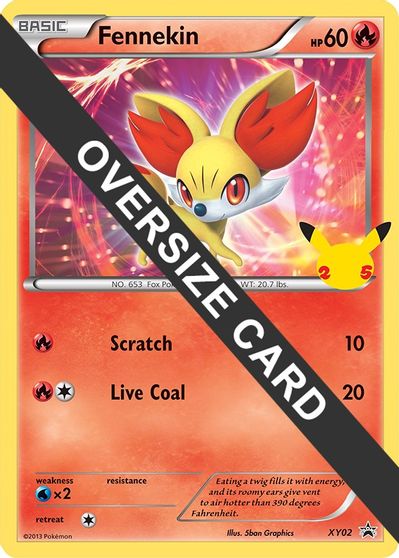 Fennekin card art