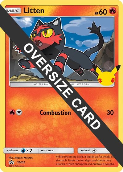 Litten card art