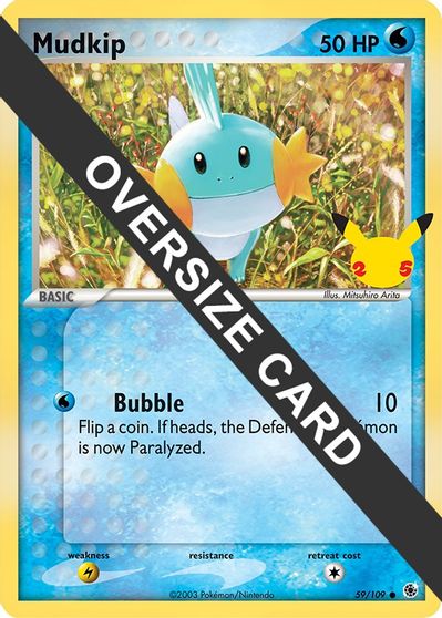 Mudkip card art