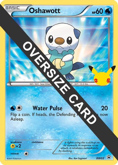 Oshawott card art