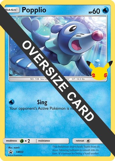 Popplio card art