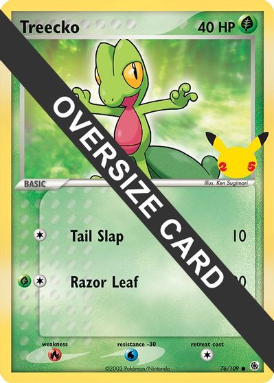 Treecko card art