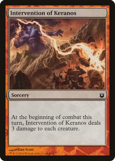 Intervention of Keranos card art