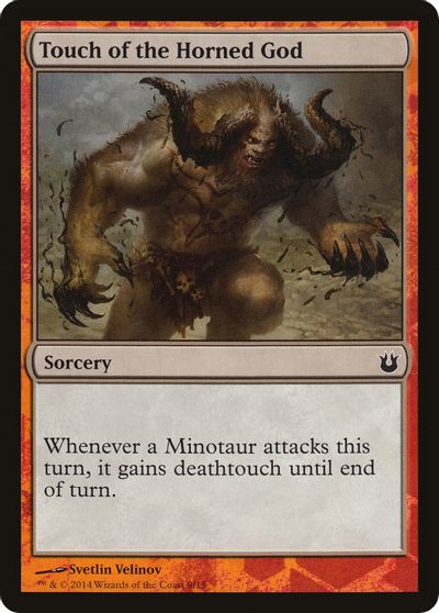 Touch of the Horned God card art