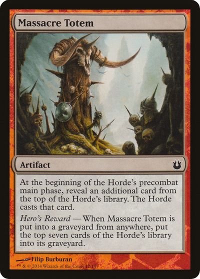 Massacre Totem card art