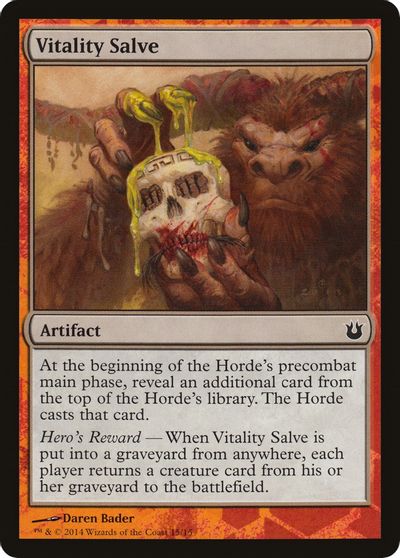 Vitality Salve card art